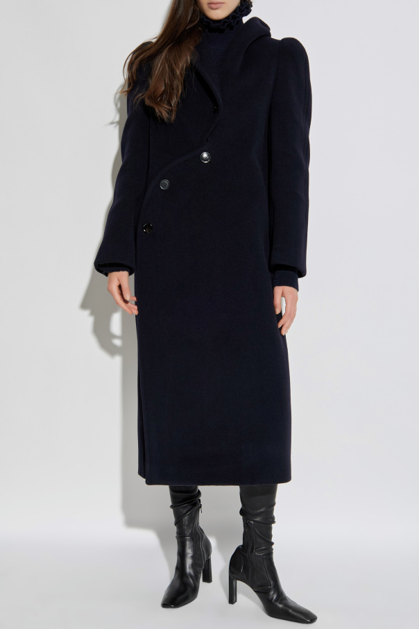 Alaïa Wełniany płaszcz