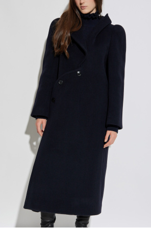 Alaïa Wełniany płaszcz