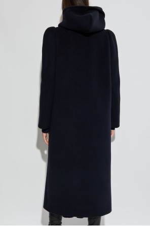 Alaïa Wełniany płaszcz