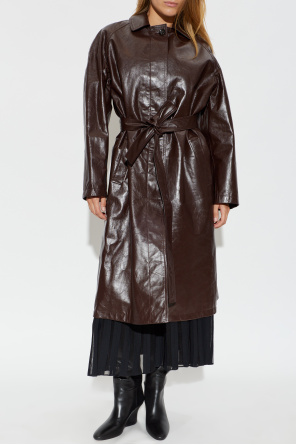 Alaïa Kožený kabát