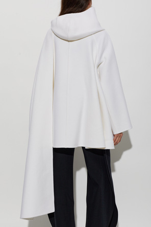 Alaïa Hooded wool coat