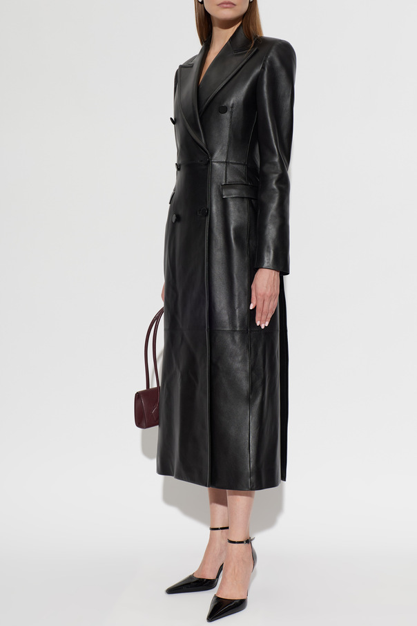 Alaïa Leather coat