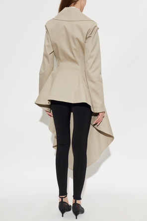 Alaïa Casaco assimétrico