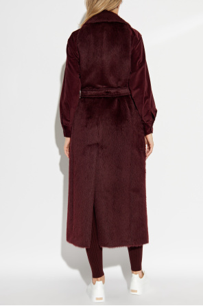 Max Mara Chaleco de pelo "Abbozzi"