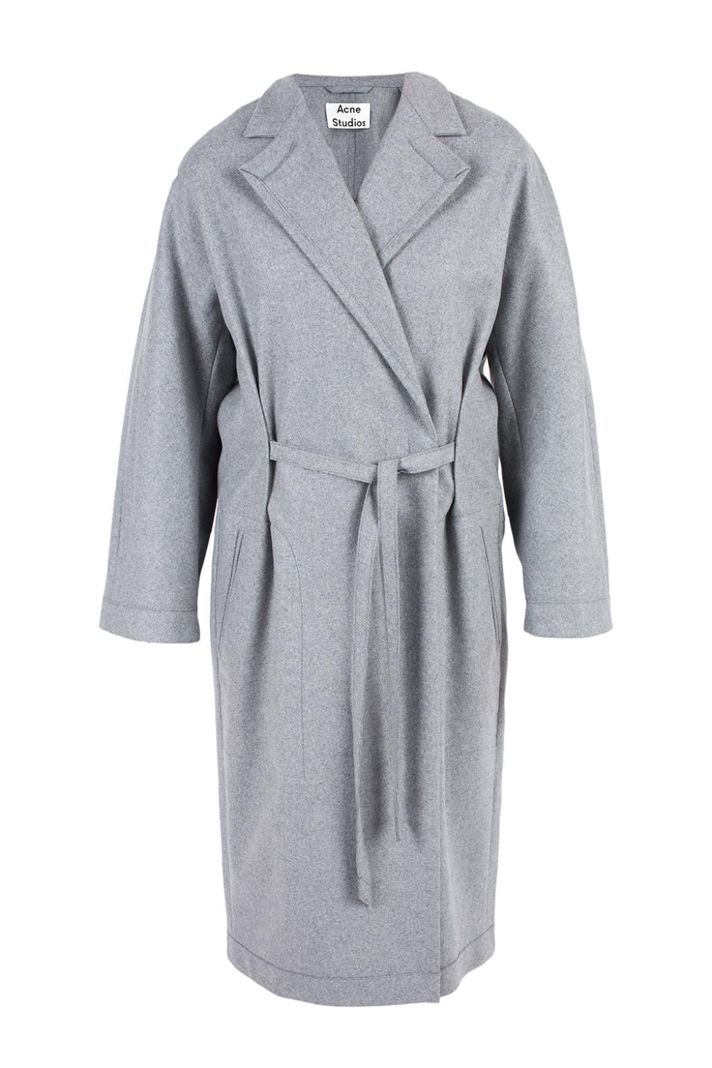 acne studios grey coat