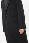 Ann Demeulemeester BLACK ‘Jeroen’ coat