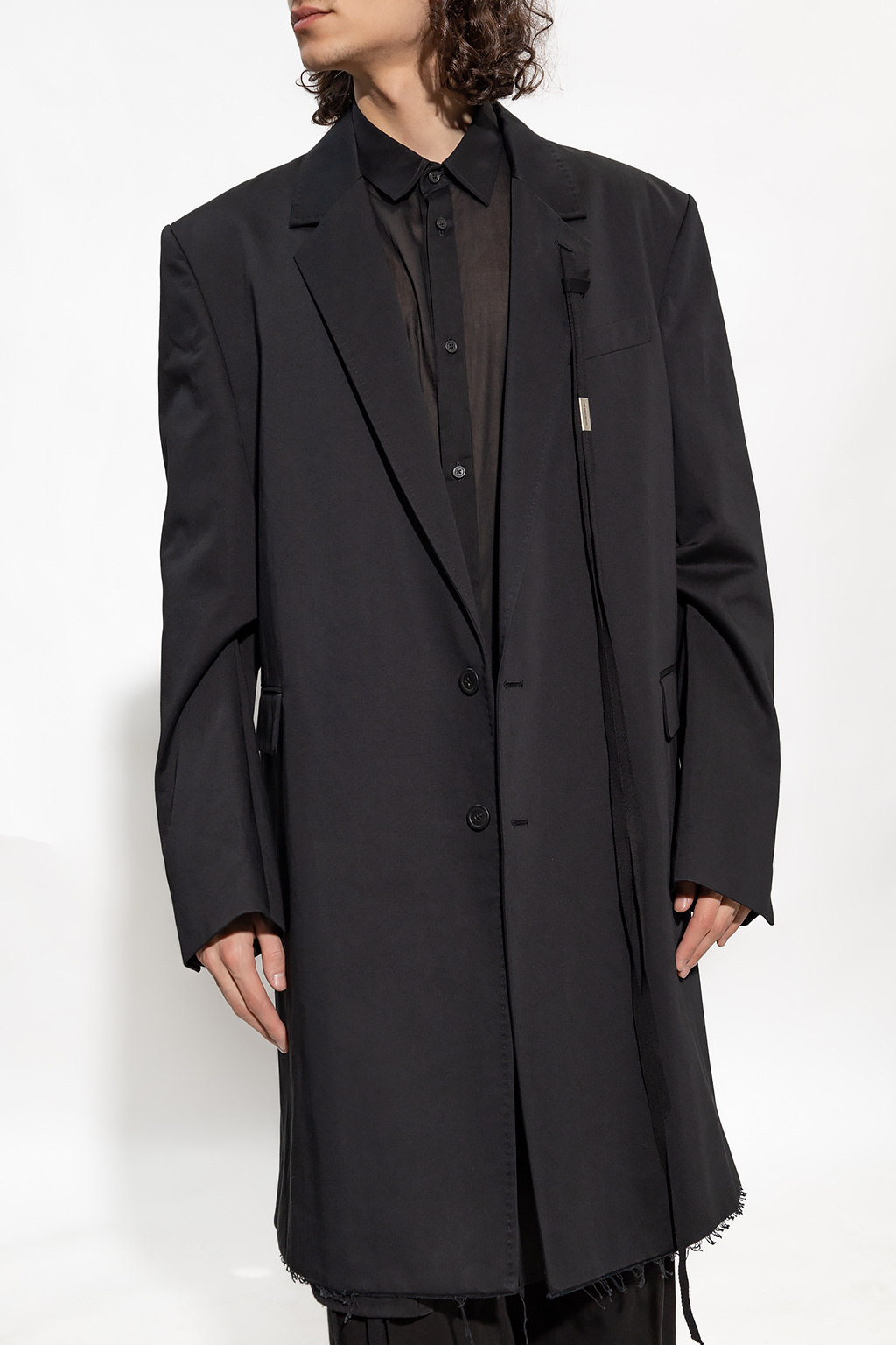 Ann Demeulemeester ‘Harald’ cotton coat