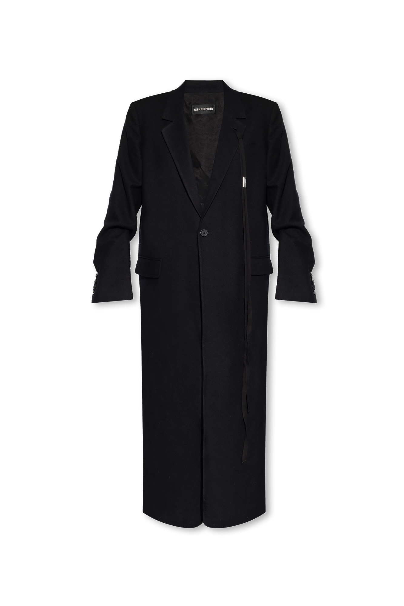 Black ‘Lieke’ coat Ann Demeulemeester - Vitkac GB