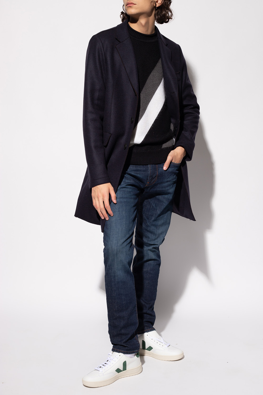 Emporio Armani Single-vented coat