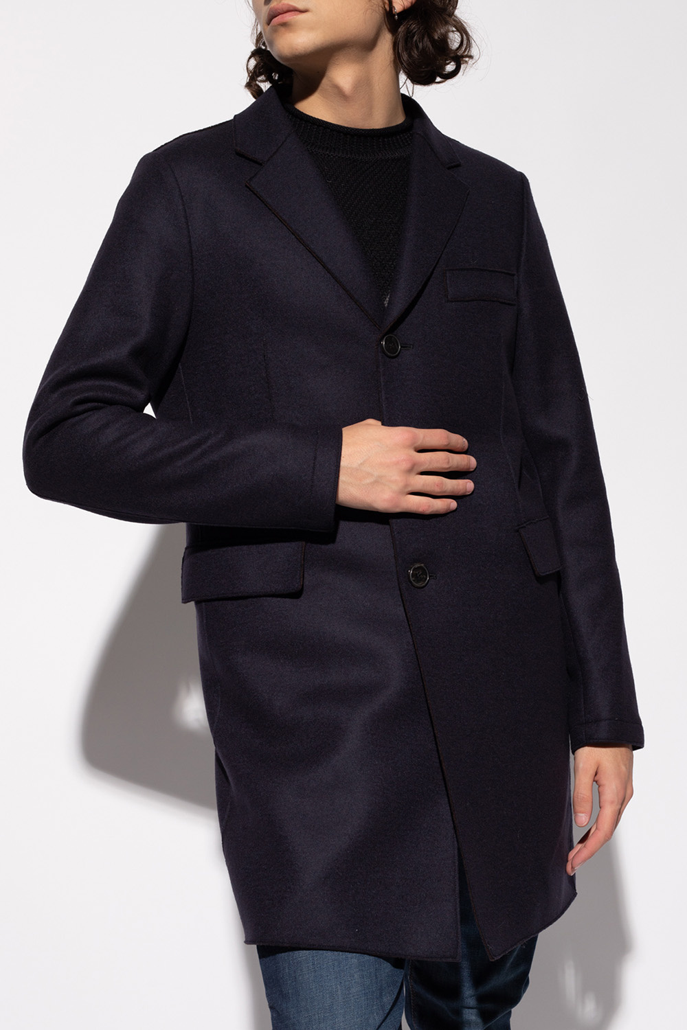 Emporio Armani Single-vented coat