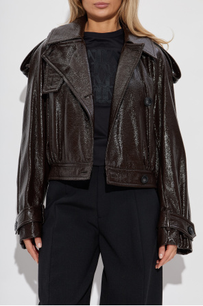 Sportmax Chaqueta de piel ecológica "Beta"