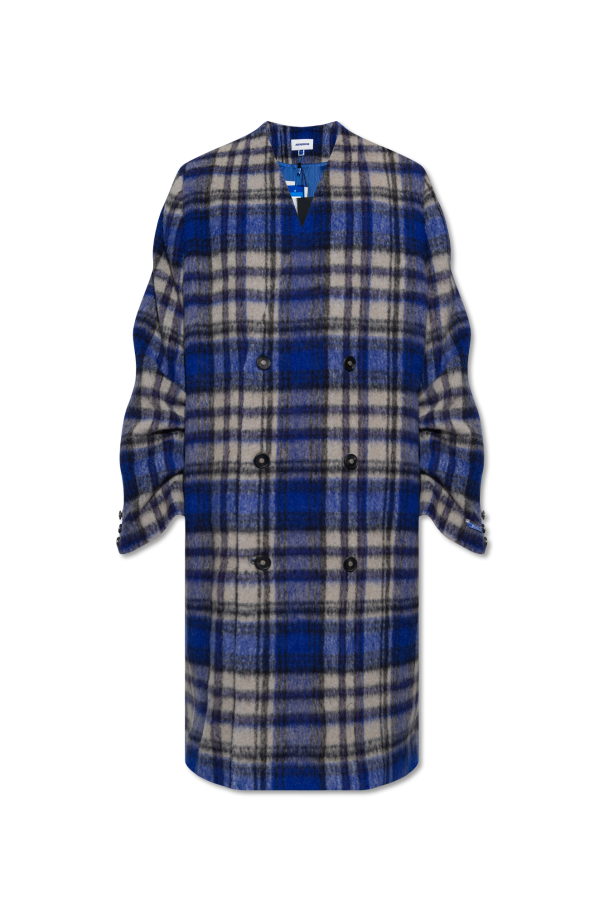 Double-breasted check coat od Ader Error