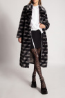 Emporio Armani Fur coat with geometrical pattern