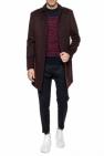 AllSaints BURGUNDY 'Bodell' coat