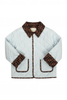 Fendi jersey-knit single-breasted blazer Schwarz