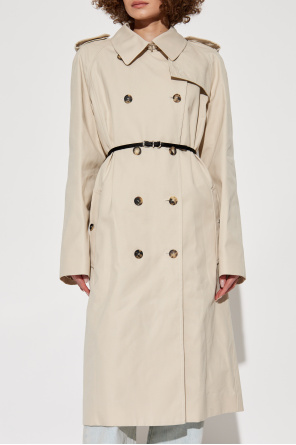 Givenchy Double-breasted trench coat with belt