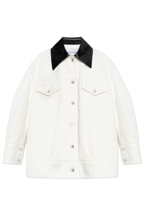 Gefütterte Jeansjacke