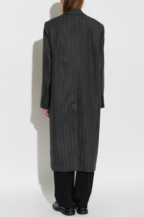 Givenchy Abrigo de lana con abertura sencilla