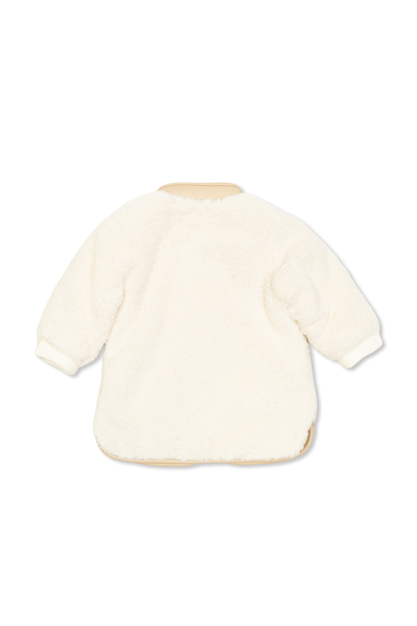 Chloé Kids Chaqueta de pelo con bolsillos