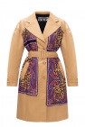 Versace Jeans Couture beige Patterned coat
