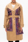 Versace Jeans Couture beige Patterned coat