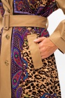 Versace Jeans Couture beige Patterned coat
