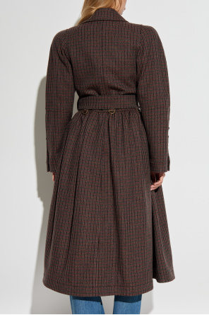 Chloé Plaid-patterned coat