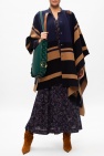 Chloé NAVY BLUE Logo poncho