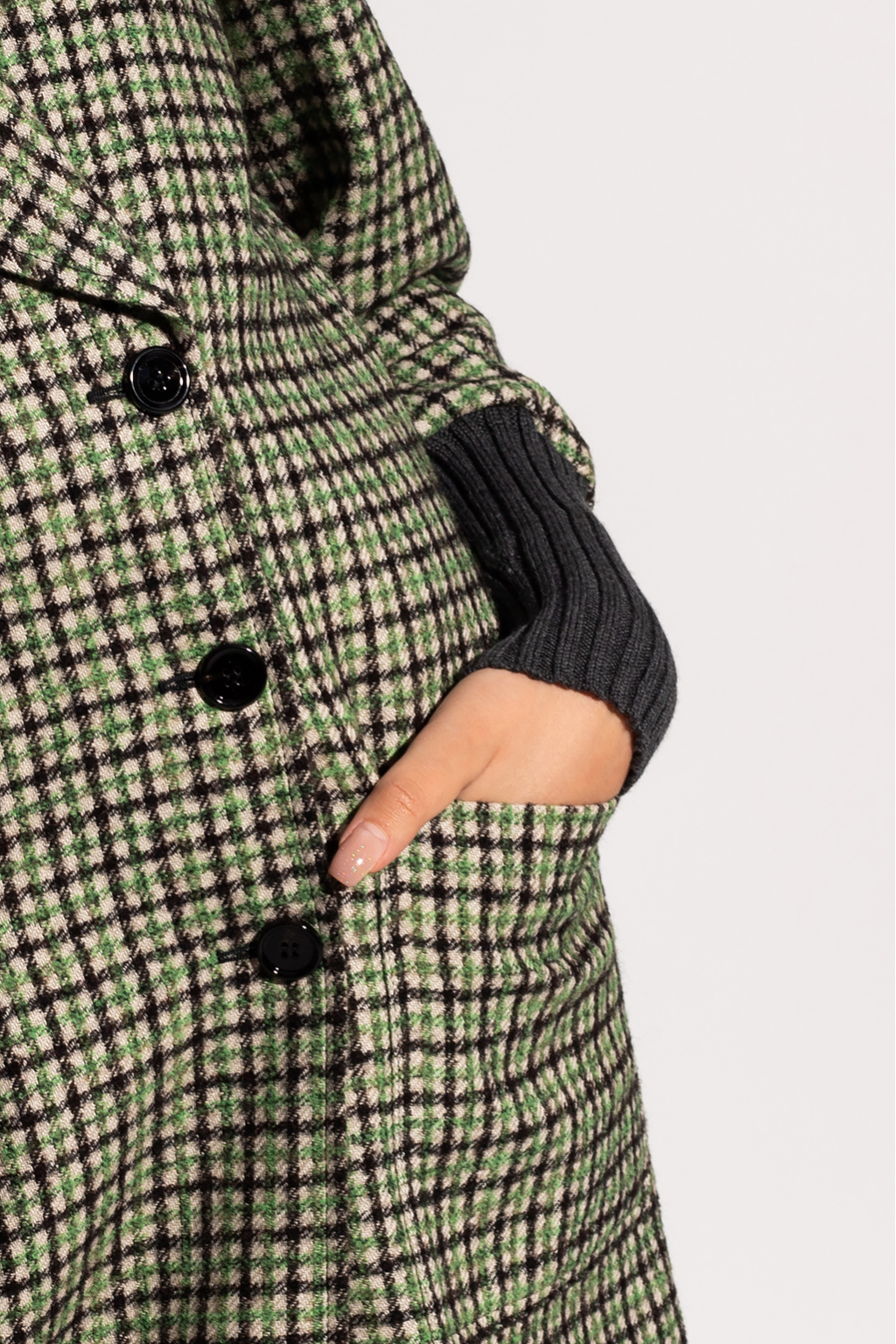 Chloé Checked coat