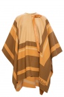 Chloé BROWN Patterned poncho
