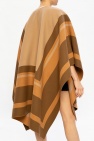 Chloé BROWN Patterned poncho