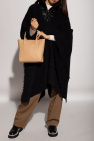 Chloé BLACK Poncho with standing collar