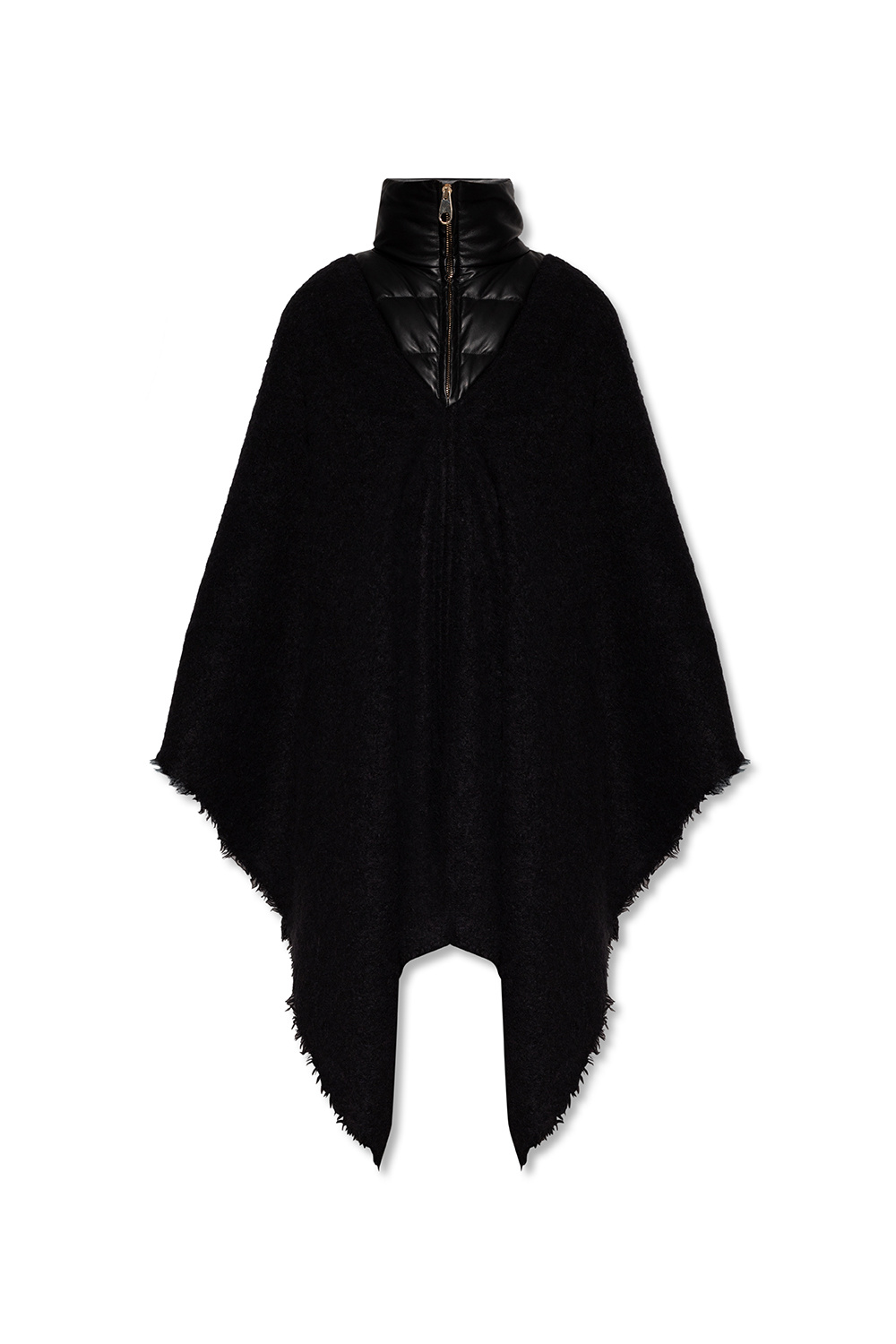 Chloé Poncho with standing collar