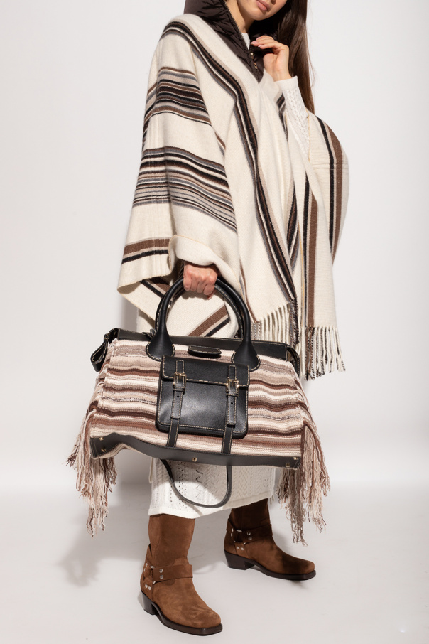 Chloé Fringed poncho