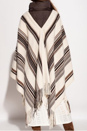 Chloé Fringed poncho