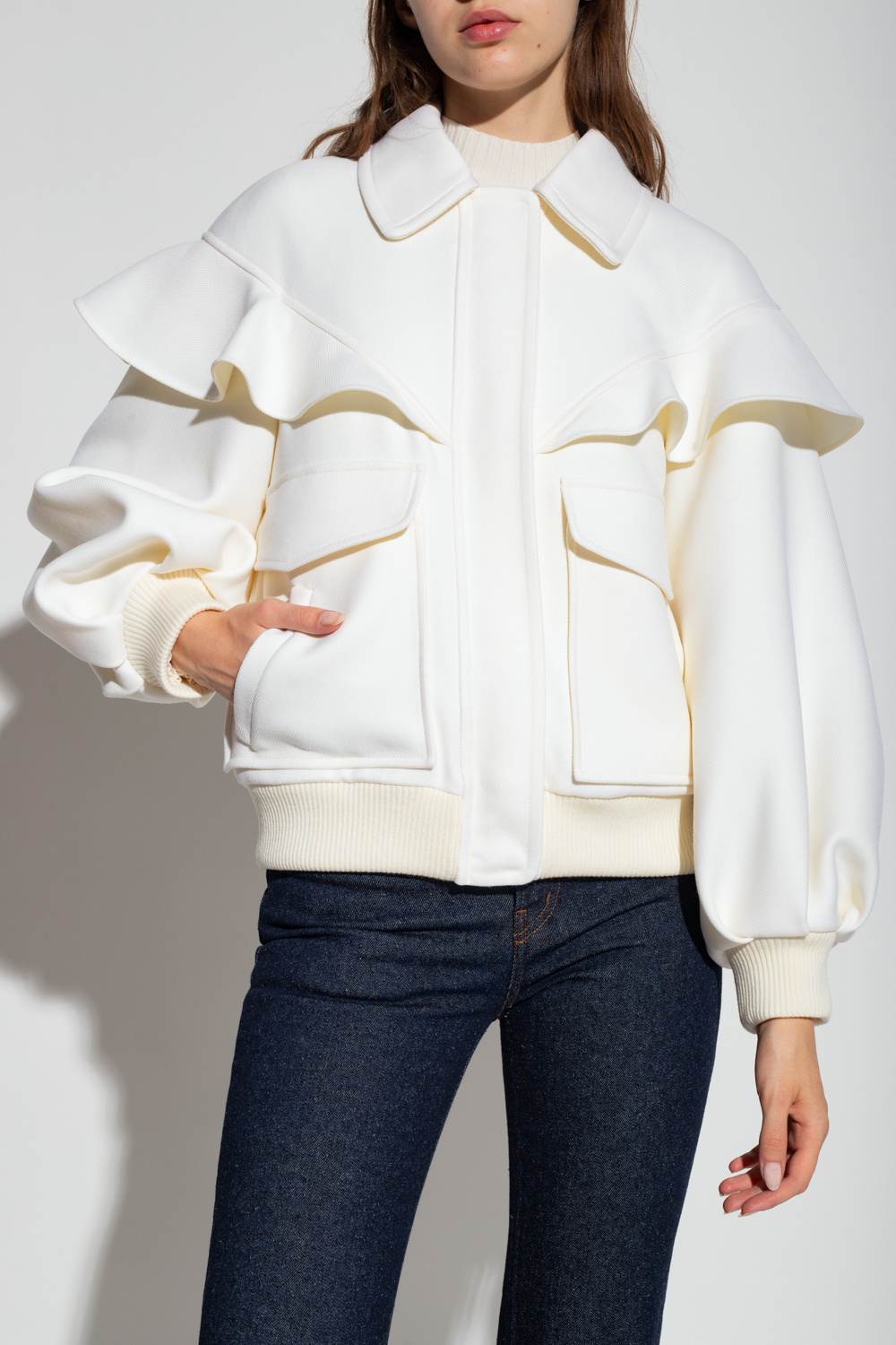 Chloé Jacket with ruffles