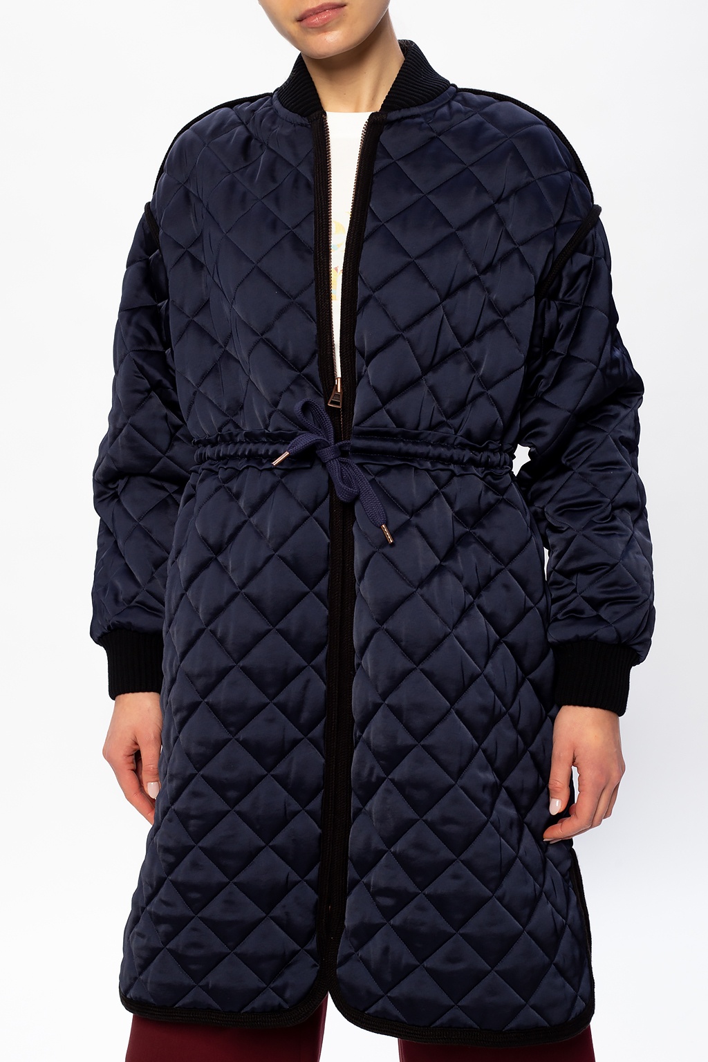 see by chloe quilted parka