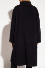 See By Chloé BLACK Coat with standing collar