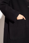 See By Chloé BLACK Coat with standing collar