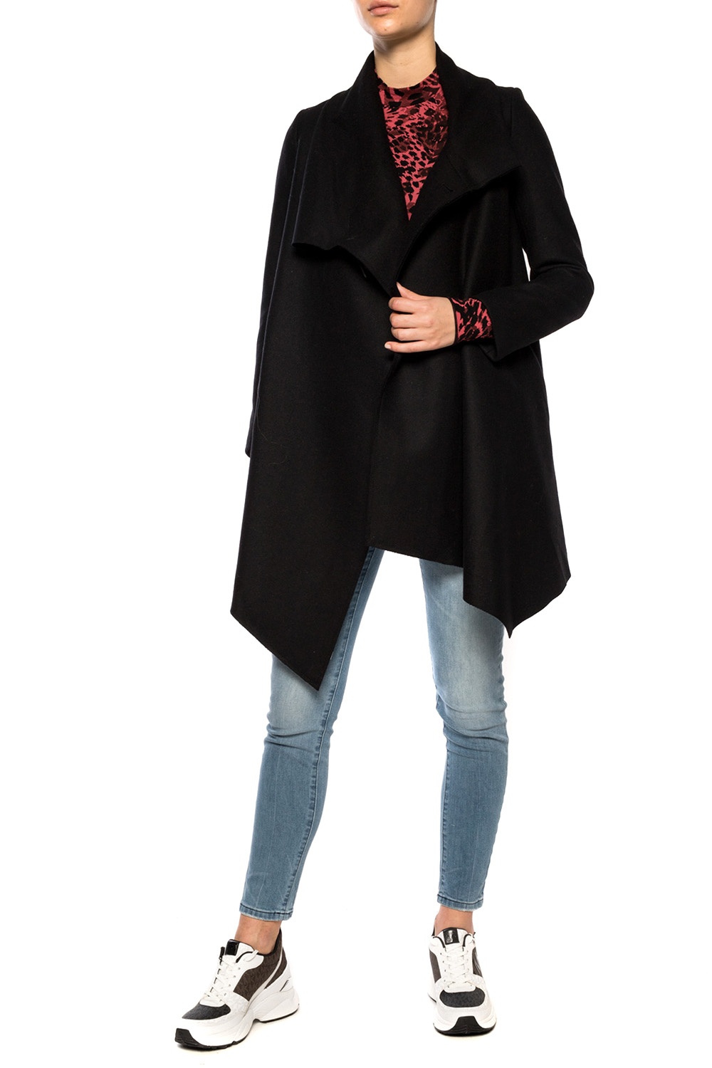AllSaints 'City' asymmetrical coat
