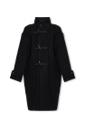 Lemaire BLACK Wool coat