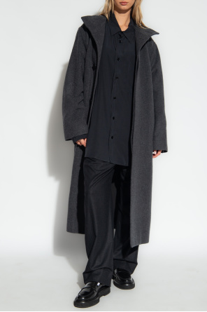 Oversize coat in wool od Lemaire