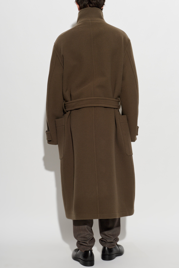 Lemaire Wool coat with belt