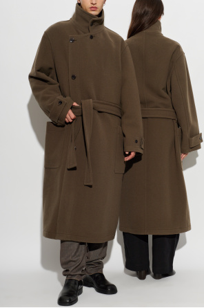 Lemaire Wool coat with belt