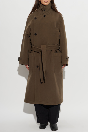 Lemaire Wool coat with belt