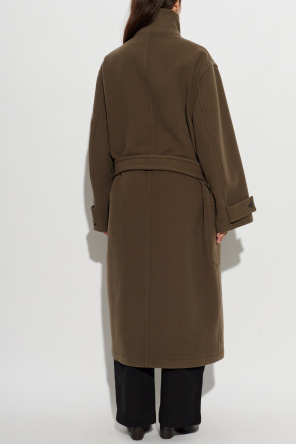 Lemaire Wool coat with belt