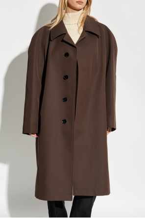 Lemaire Coat with wool finish