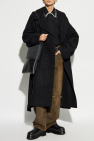 Lemaire BLACK Wool coat
