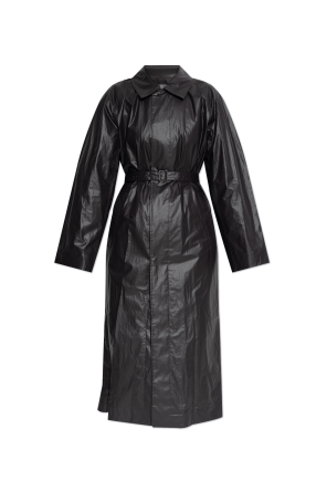 Trench coat with a shimmering finish od Lemaire