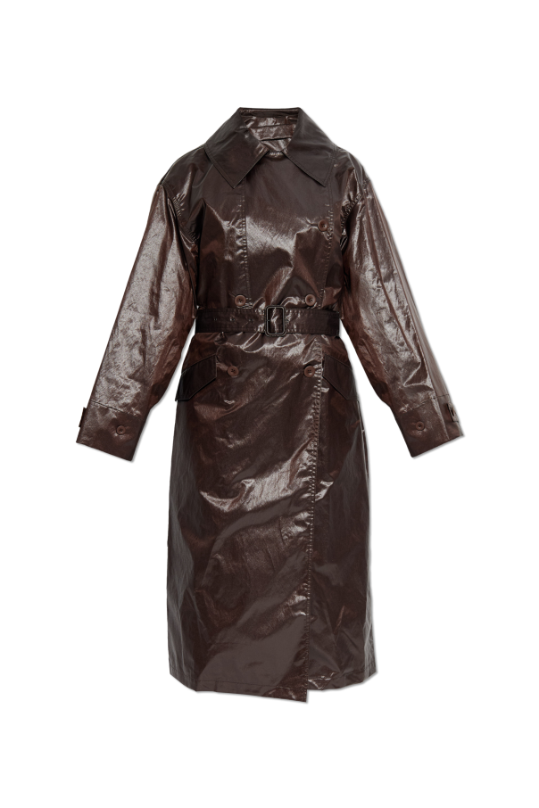 Double-breasted trench coat with belt od Lemaire